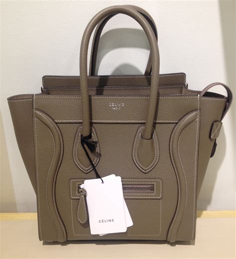 celine micro luggage handbag|Celine luggage tote sizes.